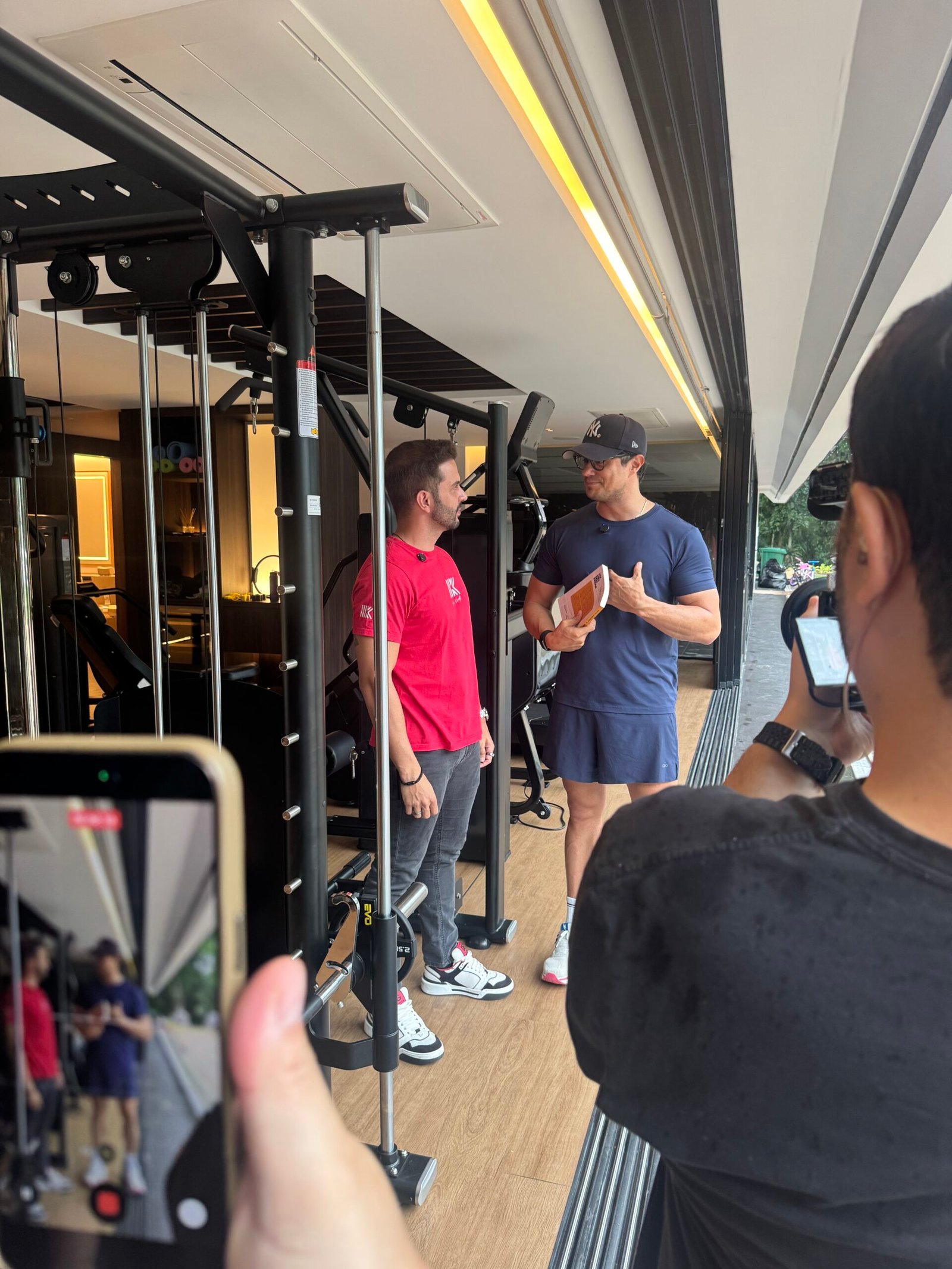 Iron Kraft entrega Home Gym de Deive Leonardo em Joinville